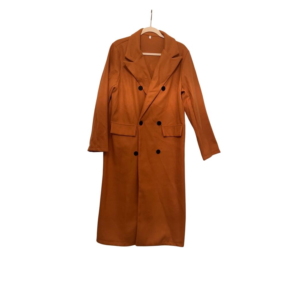 Cute double breasted light fall jacket XL